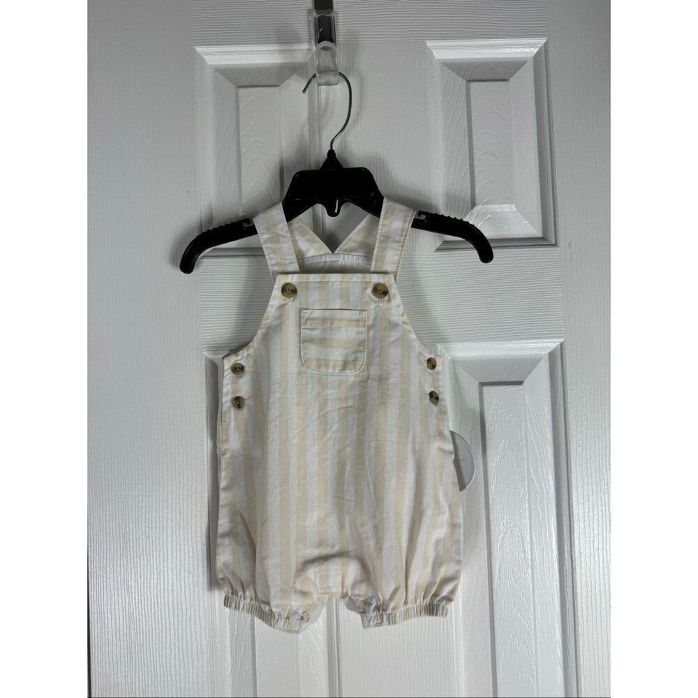 NWT Edgehill Collection Boys Shortalls Size 3-6m